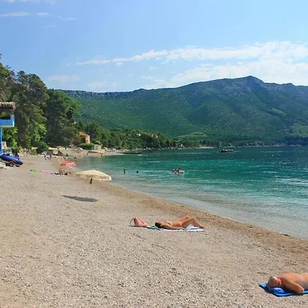 Luxury Beachfront With Private Pool At The In - Peljesac Orebić